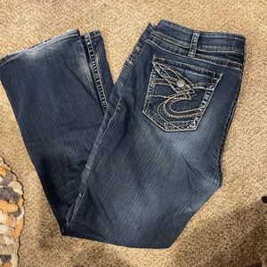 Dark Wash Silver Jeans